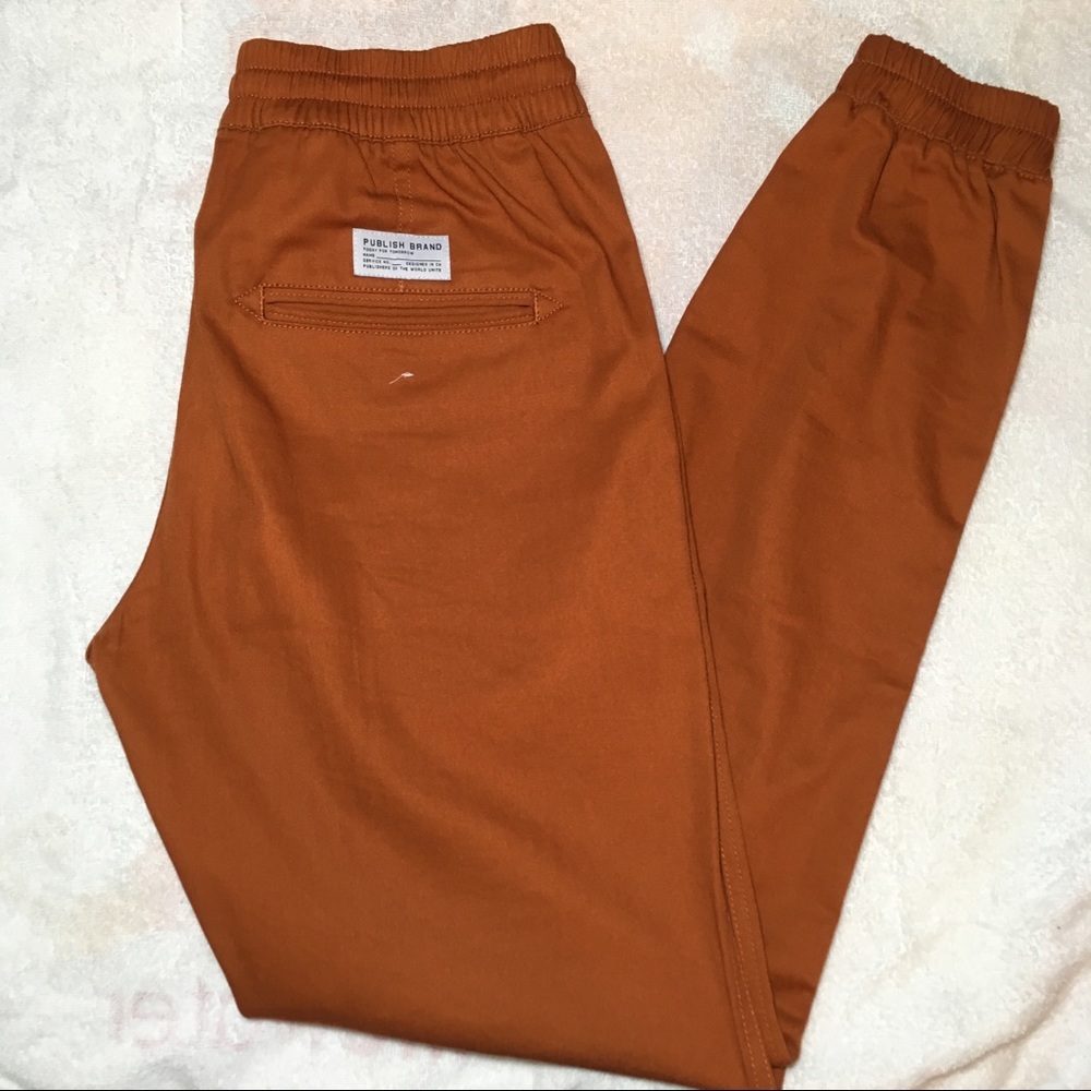*NEW* Publish Sprinter Jogger Pant (burnt orange)